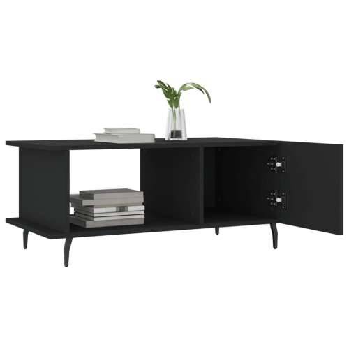 Stolić za kavu crni 90x50x40 cm od konstruiranog drva - Crna 1 Cijena