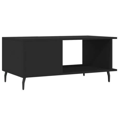 Stolić za kavu crni 90x50x40 cm od konstruiranog drva - Crna 1 Cijena