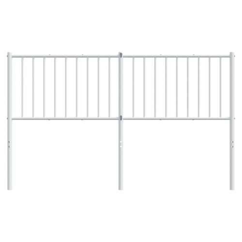 Metalno uzglavlje bijelo 160 cm - Bijela 160 cm 1 Cijena