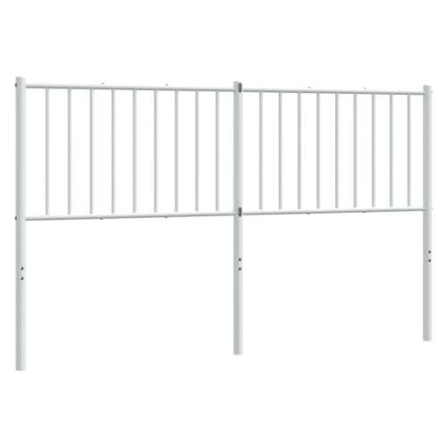 Metalno uzglavlje bijelo 160 cm - Bijela 160 cm 1 Cijena