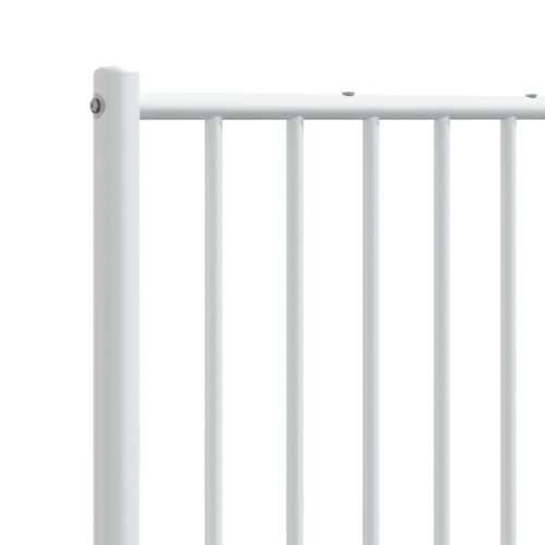 Metalno uzglavlje bijelo 160 cm - Bijela 160 cm 1 Cijena
