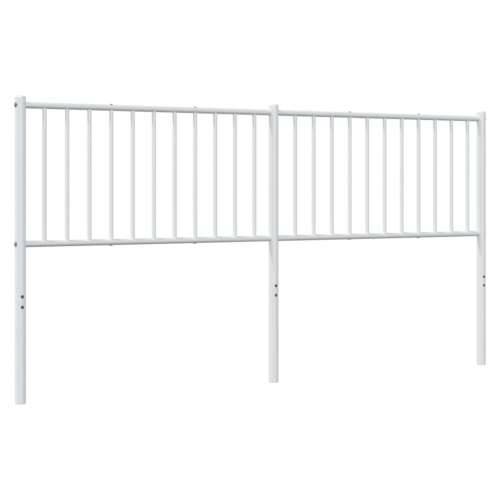 Metalno uzglavlje bijelo 180 cm - Bijela 180 cm 1 Cijena