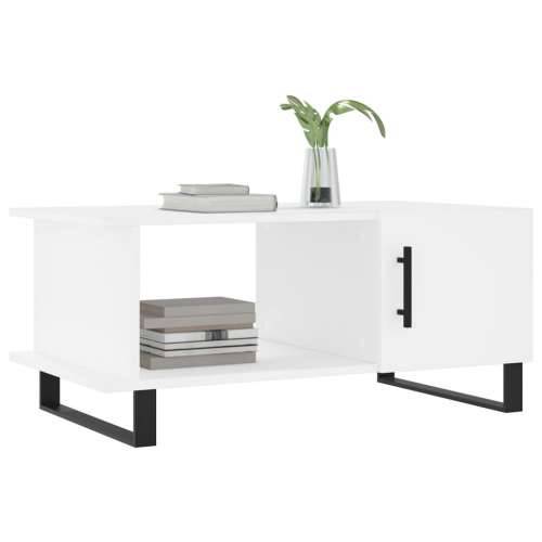 Stolić za kavu bijeli 90 x 50 x 40 cm od konstruiranog drva - Bijela 1 Cijena