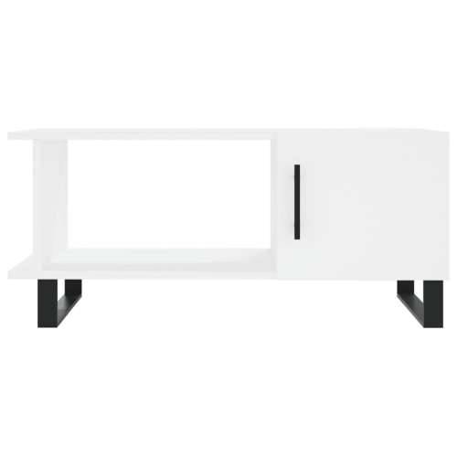 Stolić za kavu bijeli 90 x 50 x 40 cm od konstruiranog drva - Bijela 1 Cijena