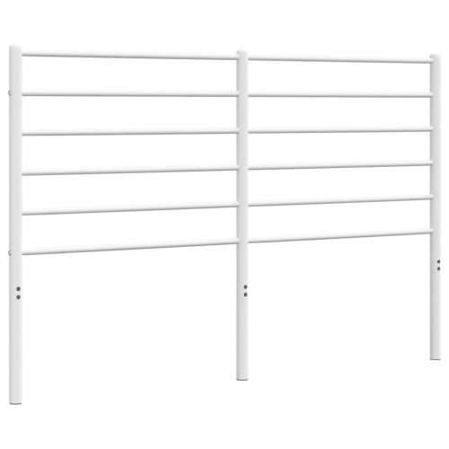 Metalno uzglavlje bijelo 160 cm - Bijela 160 cm 1 Cijena