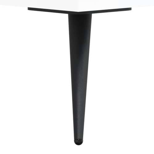 Klupa za cipele sjajna bijela 102x35x55 cm konstruirano drvo - Visoko sjajno bijela 1 Cijena