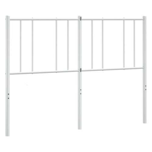 Metalno uzglavlje bijelo 120 cm - Bijela 120 cm 1 Cijena