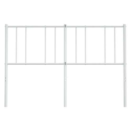 Metalno uzglavlje bijelo 120 cm - Bijela 120 cm 1 Cijena