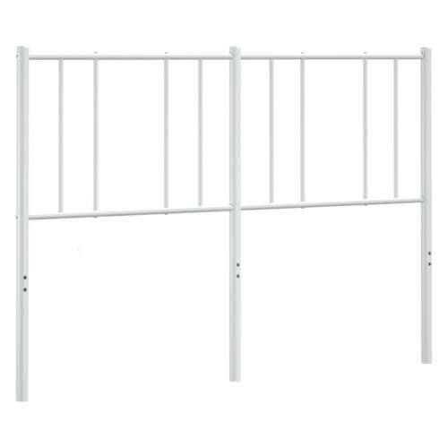 Metalno uzglavlje bijelo 120 cm - Bijela 120 cm 1 Cijena