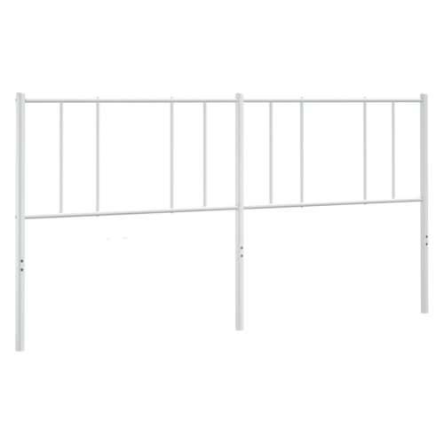 Metalno uzglavlje bijelo 200 cm - Bijela 200 cm 1 Cijena