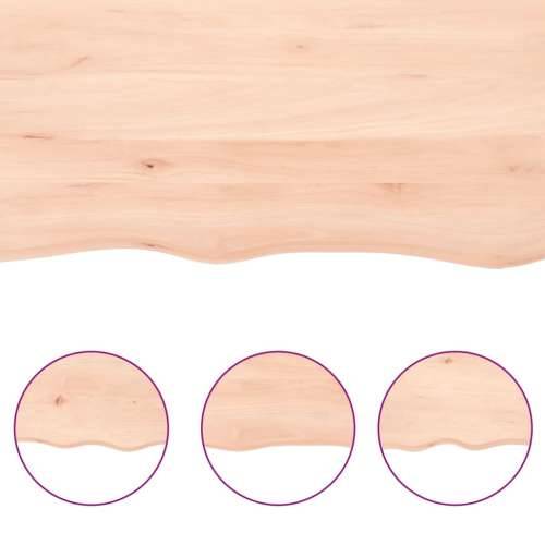 Zidna polica 100x60x(2-6) cm neobrađena masivna hrastovina Prirodna 100 x 60 x 6 cm 1 Cijena