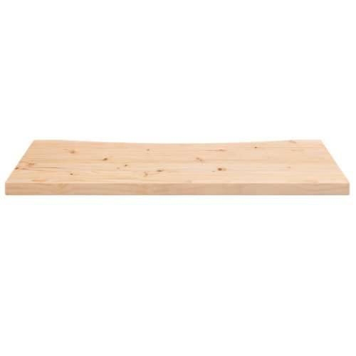 Ploča za radni stol 80 x 40 x 2,5 cm od masivne borovine - Prirodna 80 x 40 x 2.5 cm Cijena