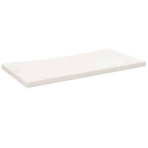 Ploča za radni stol bijela 80 x 40 x 2,5 cm od masivne borovine - Bijela 80 x 40 x 2.5 cm Cijena