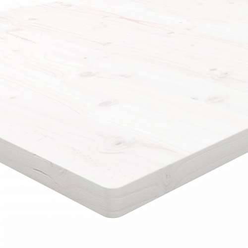 Ploča za radni stol bijela 80 x 40 x 2,5 cm od masivne borovine - Bijela 80 x 40 x 2.5 cm Cijena