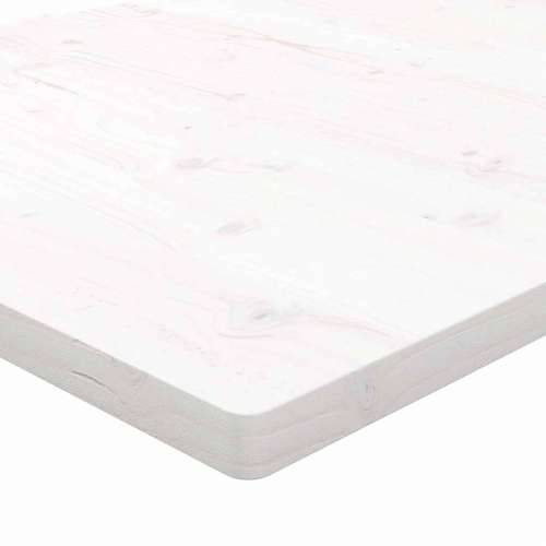 Ploča za radni stol bijela 80 x 40 x 2,5 cm od masivne borovine - Bijela 80 x 40 x 2.5 cm Cijena