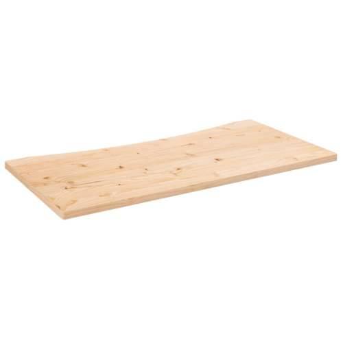 Ploča za radni stol 100 x 50 x 2,5 m od masivne borovine - Prirodna 100 x 50 x 2.5 cm Cijena