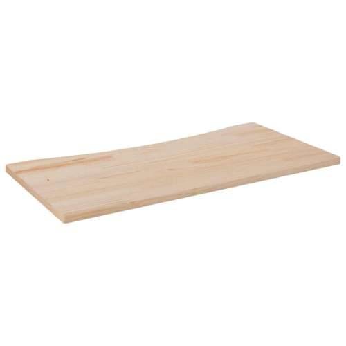 Ploča za radni stol 100 x 50 x 2,5 m od masivne borovine - Prirodna 100 x 50 x 2.5 cm Cijena