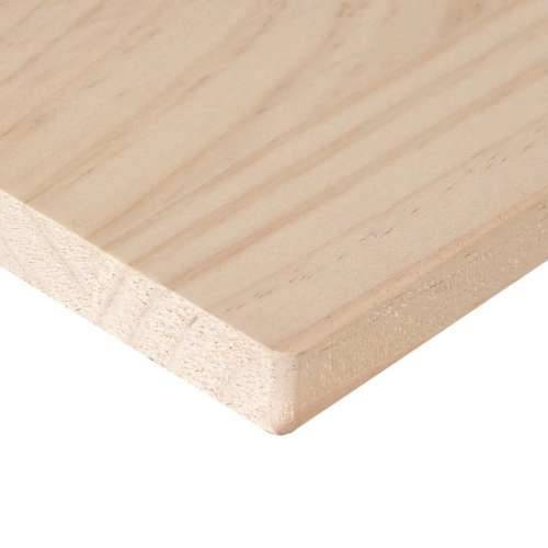 Ploča za radni stol 100 x 50 x 2,5 m od masivne borovine - Prirodna 100 x 50 x 2.5 cm Cijena