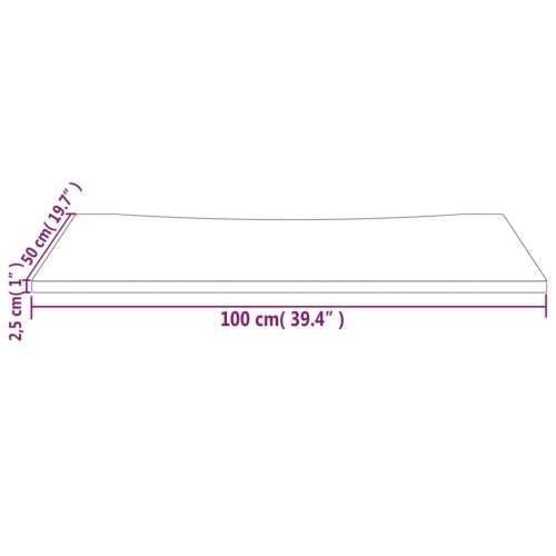 Ploča za radni stol bijela 100x50x2,5 cm od masivne borovine - Bijela 100 x 50 x 2.5 cm Cijena