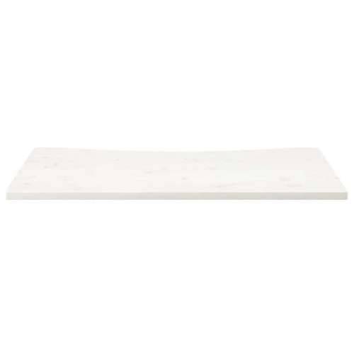Ploča za radni stol bijela 100x50x2,5 cm od masivne borovine - Bijela 100 x 50 x 2.5 cm Cijena