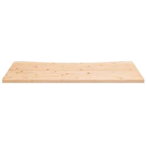 Ploča za radni stol 110 x 55 x 2,5 cm od masivne borovine Prirodna 110 x 55 x 2.5 cm Cijena