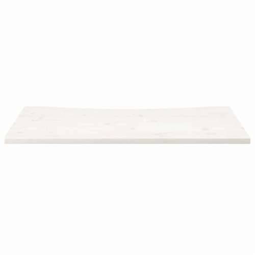 Ploča za radni stol bijela 100x60x2,5 cm od masivne borovine - Bijela 100 x 60 x 2.5 cm Cijena