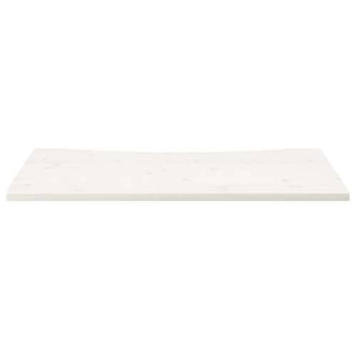 Ploča za radni stol bijela 110x60x2,5 cm od masivne borovine Cijena