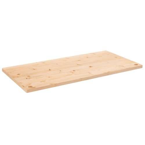 Ploča za radni stol 100 x 60 x 2,5 m od masivne borovine - Prirodna 100 x 60 x 2.5 cm Cijena