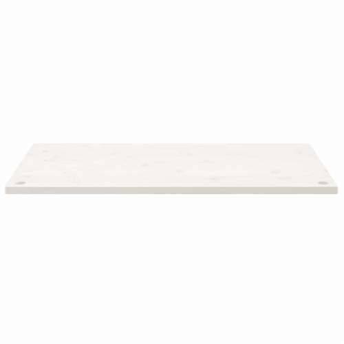 Ploča za radni stol bijela 100x60x2,5 cm od masivne borovine - Bijela 100 x 60 x 2.5 cm Cijena