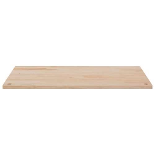 Ploča za radni stol 110 x 60 x 2,5 m od masivne borovine - Prirodna 110 x 60 x 2.5 cm Cijena