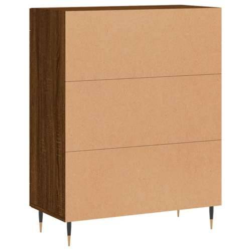 Komoda boja smeđeg hrasta 69,5x34x90 cm od konstruiranog drva Smeđi hrast 1 Cijena