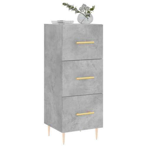 Komoda siva boja betona 34,5x34x90 cm od konstruiranog drva Beton siva 1 Cijena