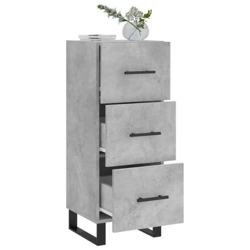 Komoda siva boja betona 34,5x34x90 cm od konstruiranog drva Beton siva 1 Cijena