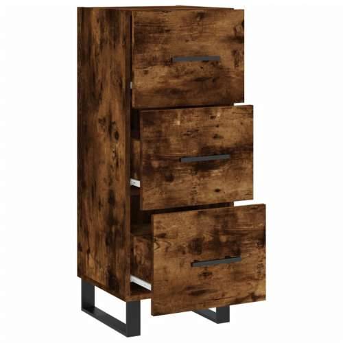 Komoda boja dimljenog hrasta 34,5x34x90 cm konstruirano drvo Dimljeni hrast 1 Cijena