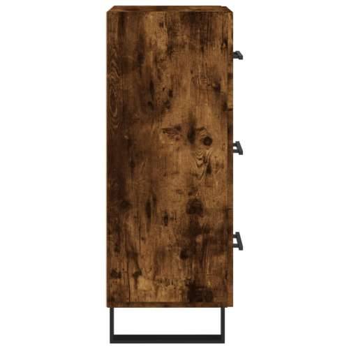 Komoda boja dimljenog hrasta 34,5x34x90 cm konstruirano drvo Dimljeni hrast 1 Cijena