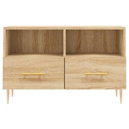 TV ormarić boja hrasta 80 x 36 x 50 cm od konstruiranog drva - sonoma hrast 1 Cijena