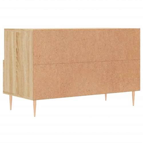 TV ormarić boja hrasta 80 x 36 x 50 cm od konstruiranog drva - sonoma hrast 1 Cijena