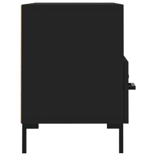 TV ormarić crni 80 x 36 x 50 cm od konstruiranog drva - Crna 1 Cijena