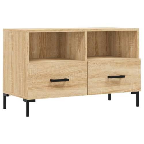 TV ormarić boja hrasta 80 x 36 x 50 cm od konstruiranog drva - sonoma hrast 1 Cijena