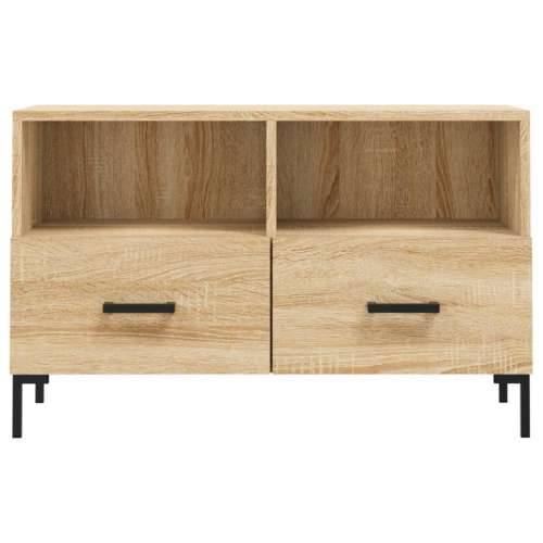 TV ormarić boja hrasta 80 x 36 x 50 cm od konstruiranog drva - sonoma hrast 1 Cijena