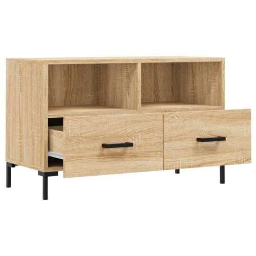 TV ormarić boja hrasta 80 x 36 x 50 cm od konstruiranog drva - sonoma hrast 1 Cijena