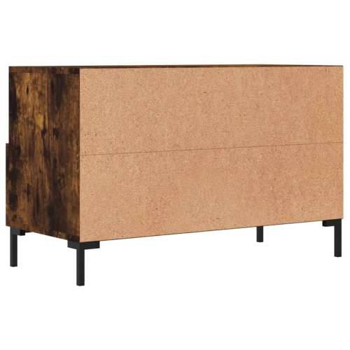 TV ormarić dimljeni hrast 80 x 36 x 50 cm konstruirano drvo - Dimljeni hrast 1 Cijena