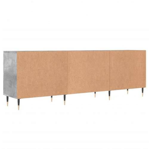 TV ormarić boja betona 150x30x50 cm od konstruiranog drva - Beton siva 1 Cijena