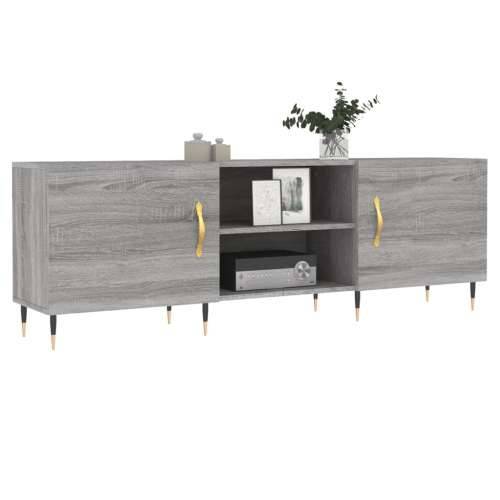 TV ormarić boja hrasta sonome 150x30x50 cm konstruirano drvo - Sivi hrast sonoma 1 Cijena