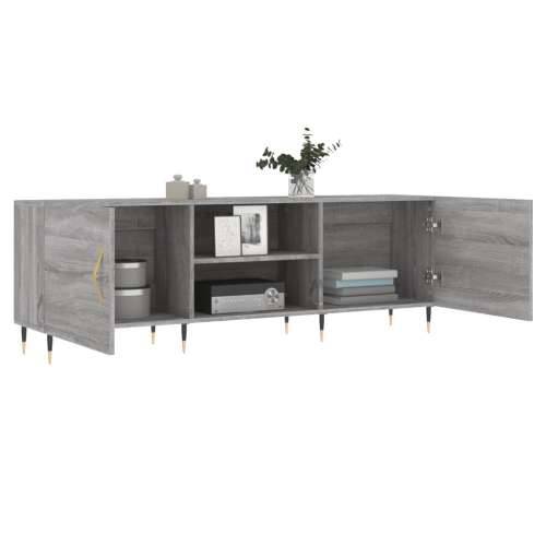 TV ormarić boja hrasta sonome 150x30x50 cm konstruirano drvo - Sivi hrast sonoma 1 Cijena