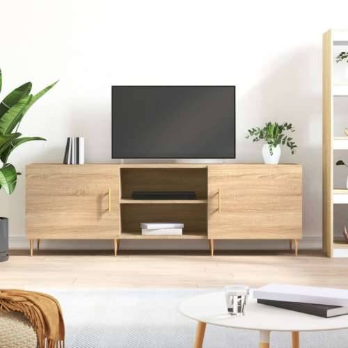 TV ormarić boja hrasta 150x30x50 cm od konstruiranog drva - sonoma hrast 1 Cijena