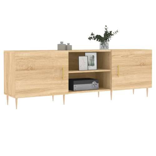 TV ormarić boja hrasta 150x30x50 cm od konstruiranog drva - sonoma hrast 1 Cijena