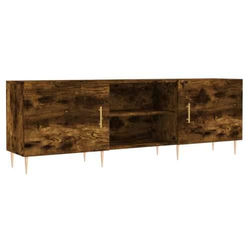 TV ormarić boja dimljenog hrasta 150x30x50 cm konstruirano drvo - Dimljeni hrast 1 Cijena