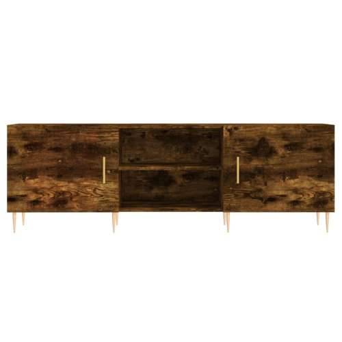 TV ormarić boja dimljenog hrasta 150x30x50 cm konstruirano drvo - Dimljeni hrast 1 Cijena