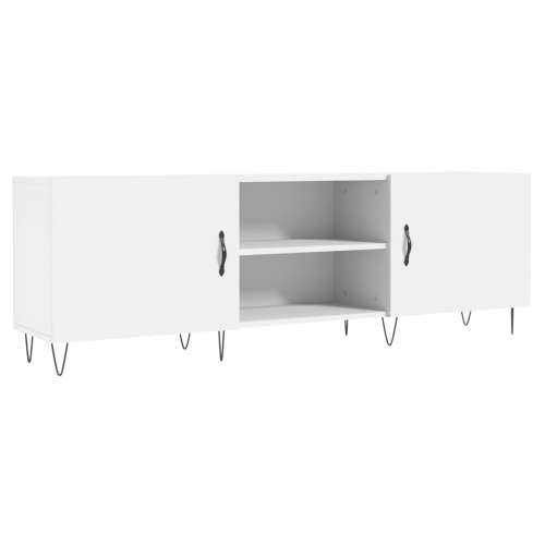 TV ormarić bijeli 150 x 30 x 50 cm od konstruiranog drva - Bijela 1 Cijena